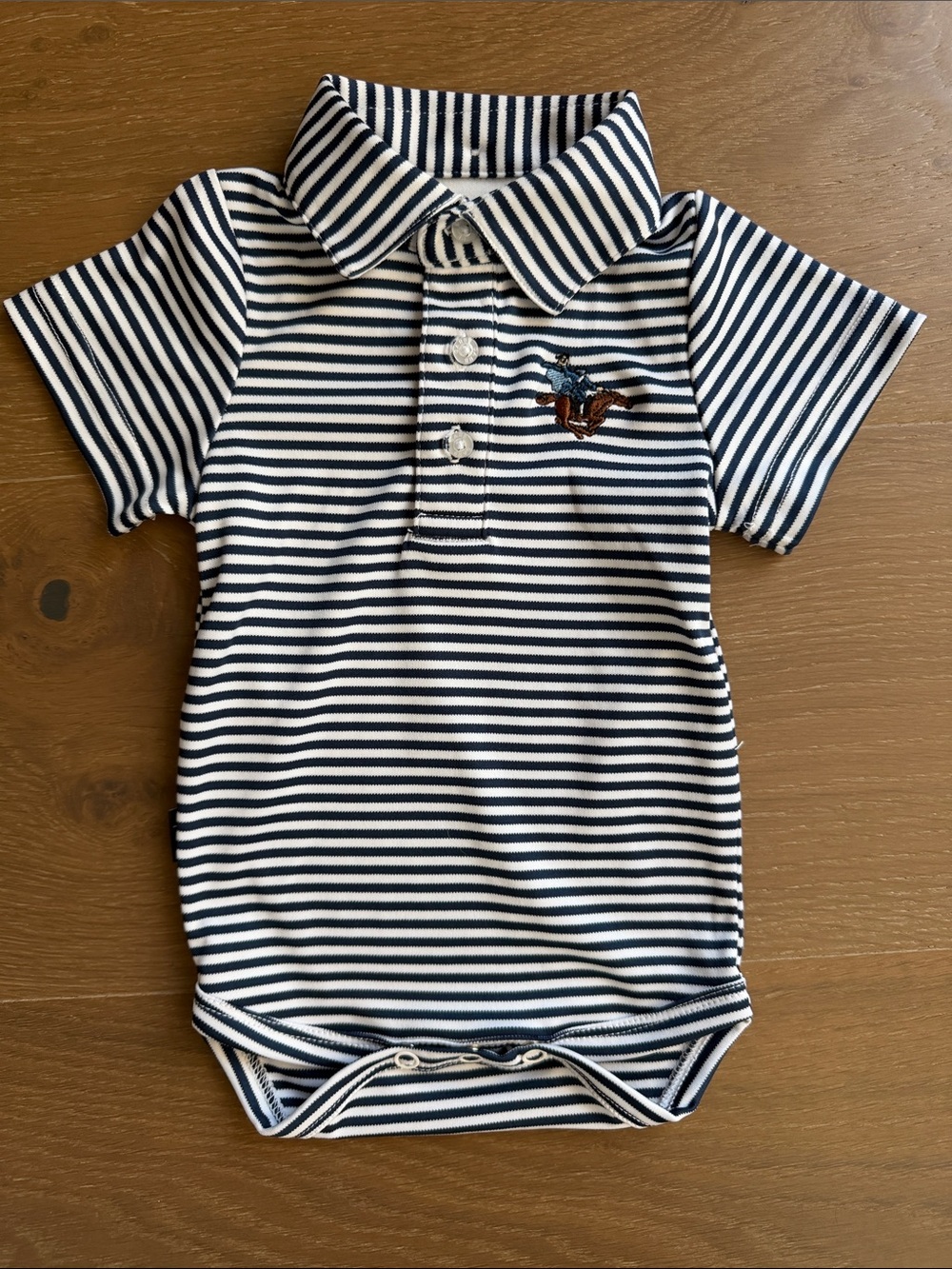Sleepy Hollow Country Club Striped Polo One-Piece